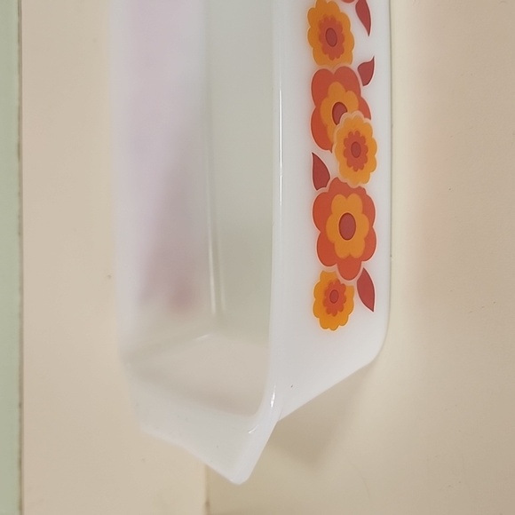 Htf France Arcopal Lotus Baking Dish Casserole Like New - Picture 2 of 6